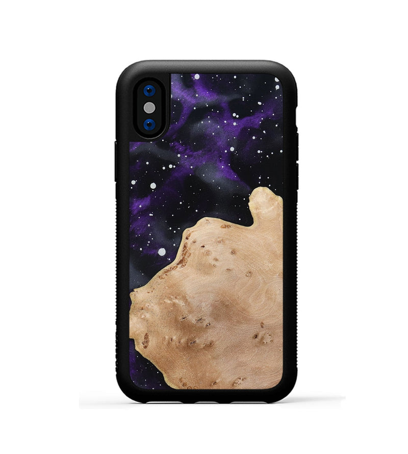 iPhone Xs Wood Phone Case - Taya (Cosmos, 791763)