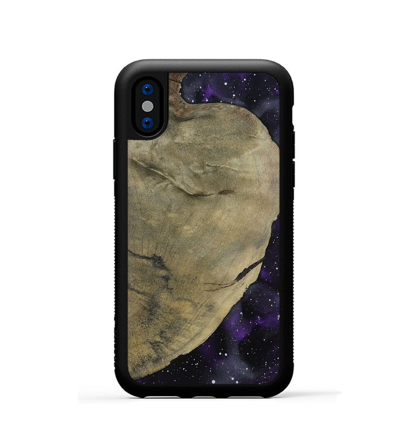 iPhone Xs Wood Phone Case - Phebe (Cosmos, 791770)