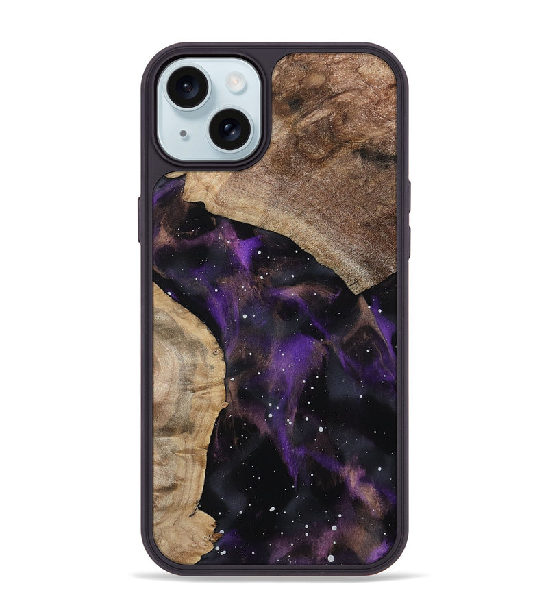 iPhone 15 Plus Wood Phone Case - Lucy (Cosmos, 791791)