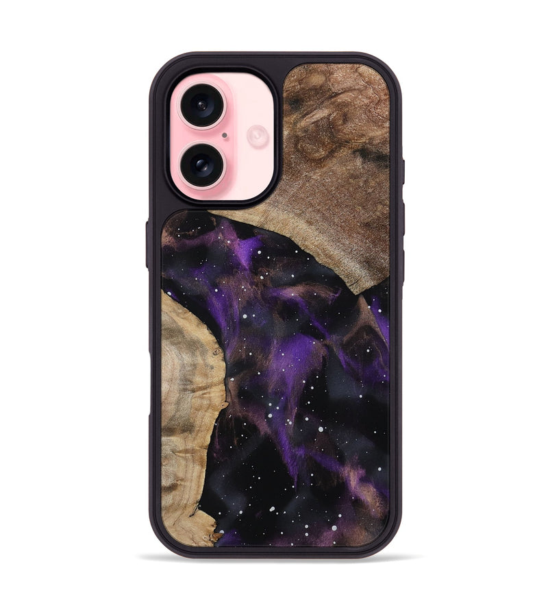 iPhone 16 Wood Phone Case - Lucy (Cosmos, 791791)
