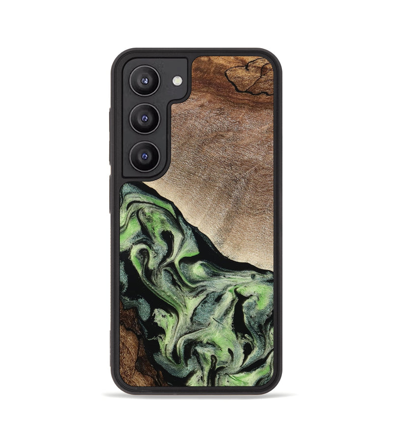 Galaxy S23 Wood Phone Case - Trish (Green, 791822)