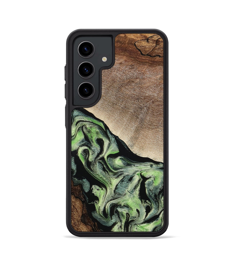 Galaxy S24 Wood Phone Case - Trish (Green, 791822)
