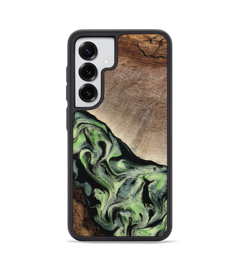Galaxy S25 Wood Phone Case - Trish (Green, 791822)