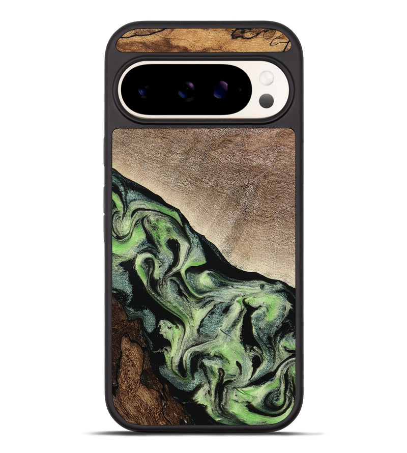 Pixel 9 Pro XL Wood Phone Case - Trish (Green, 791822)
