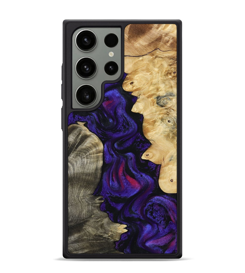 Galaxy S24 Ultra Wood Phone Case - Almeda (Purple, 791829)