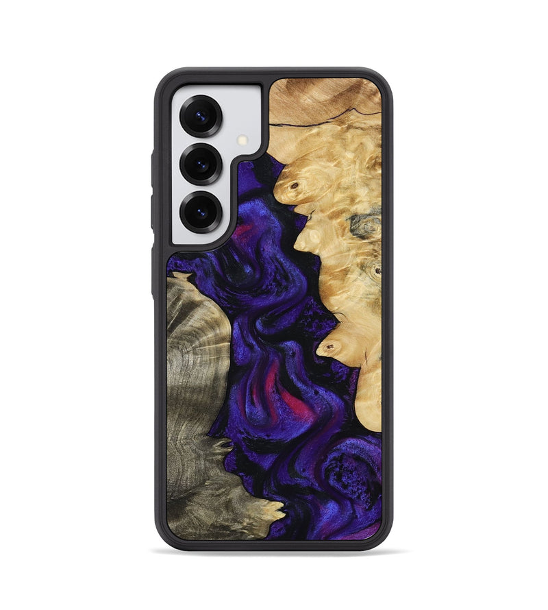 Galaxy S25 Wood Phone Case - Almeda (Purple, 791829)