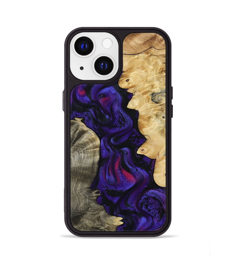 iPhone 13 Wood Phone Case - Almeda (Purple, 791829)