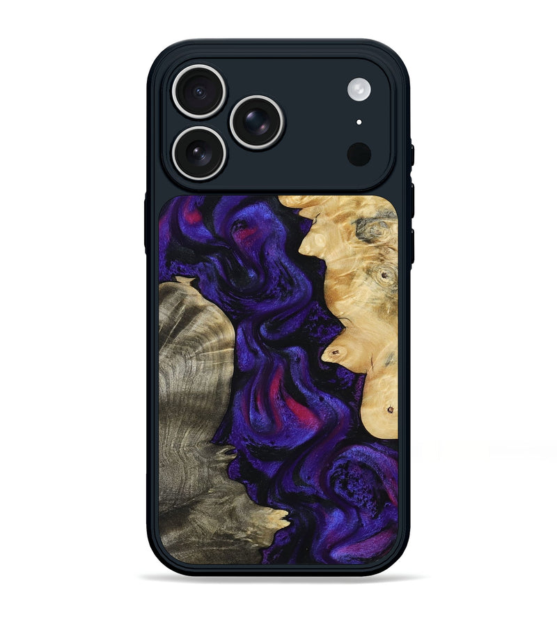 iPhone 17 Pro Max Wood Phone Case - Almeda (Purple, 791829)