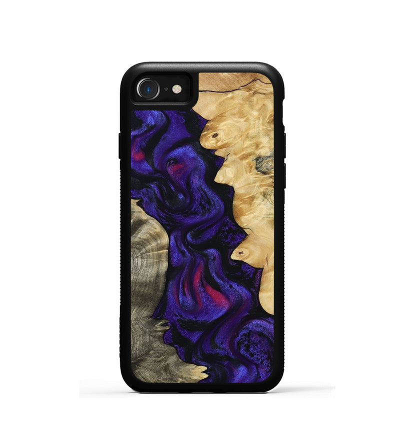 iPhone SE Wood Phone Case - Almeda (Purple, 791829)