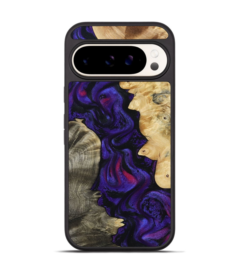 Pixel 9 Pro Wood Phone Case - Almeda (Purple, 791829)