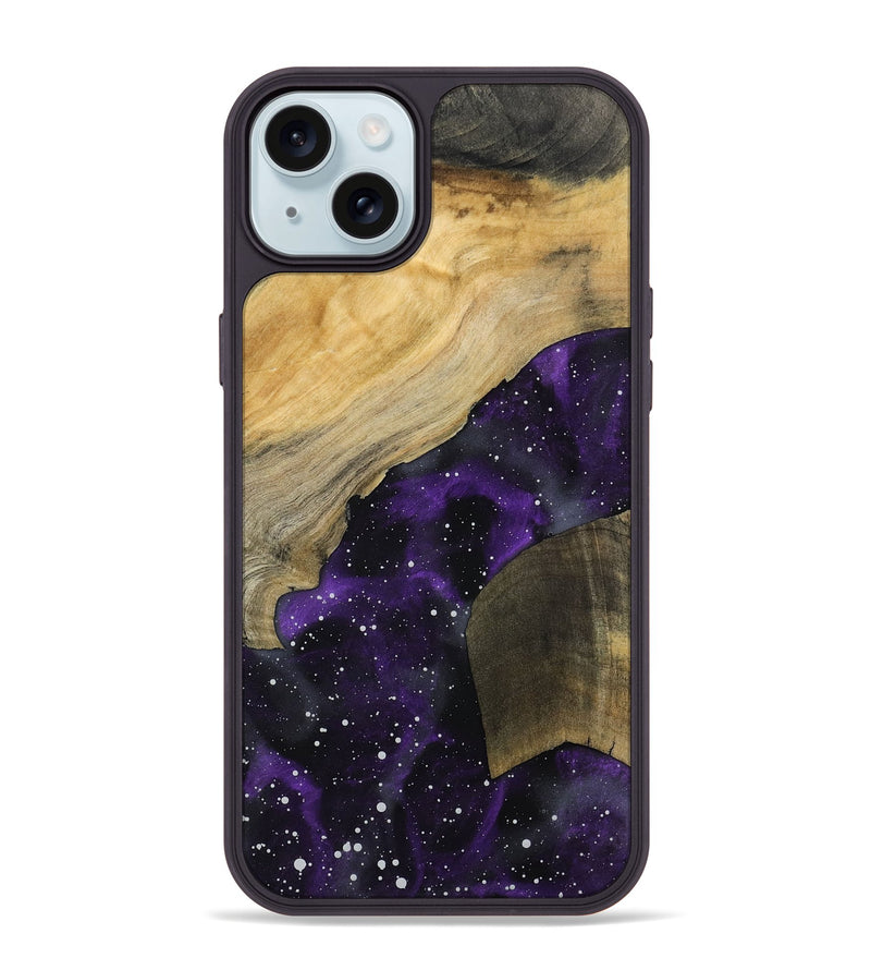 iPhone 15 Plus Wood Phone Case - Charity (Cosmos, 791832)