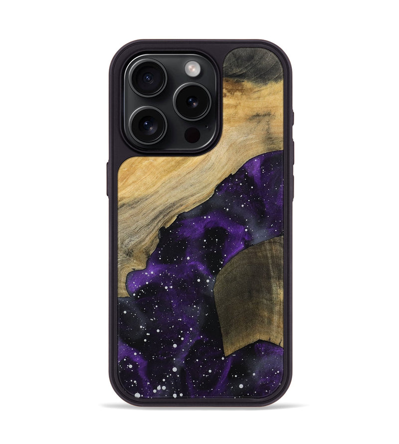 iPhone 15 Pro Wood Phone Case - Charity (Cosmos, 791832)