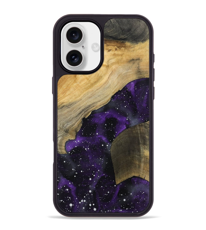 iPhone 16 Plus Wood Phone Case - Charity (Cosmos, 791832)