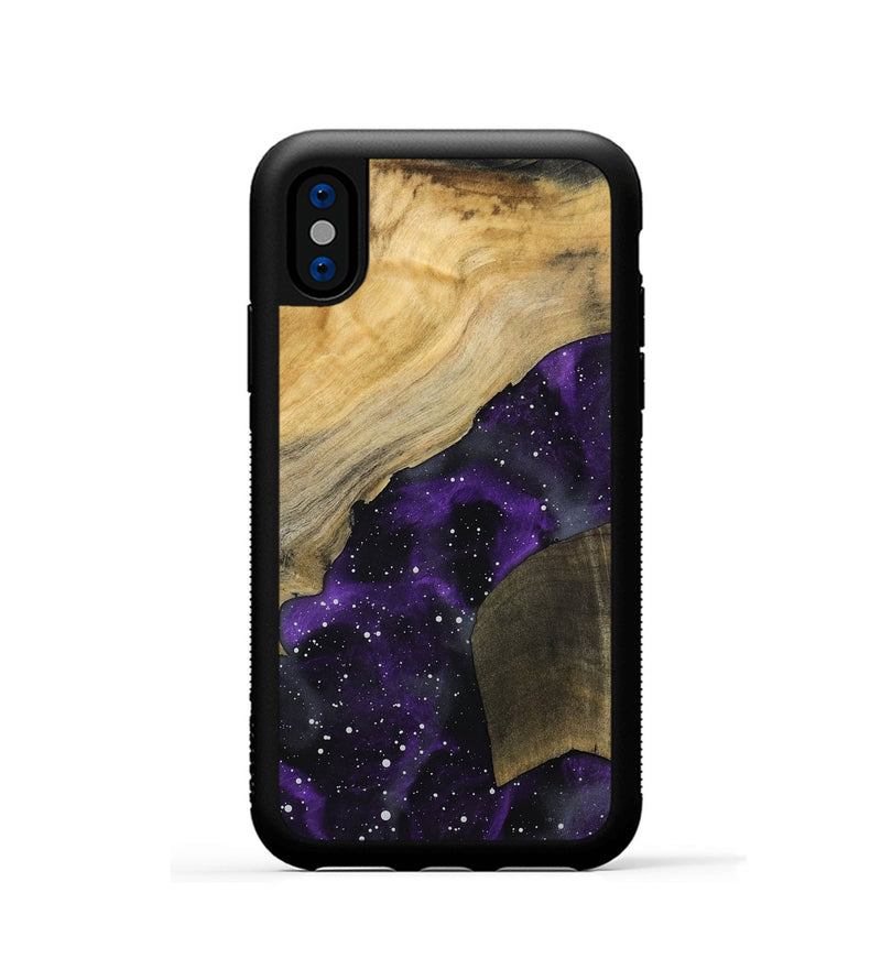 iPhone Xs Wood Phone Case - Charity (Cosmos, 791832)