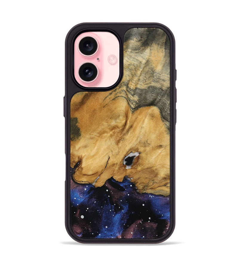 iPhone 16 Wood Phone Case - Marlena (Cosmos, 791839)