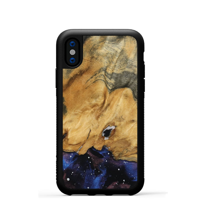 iPhone Xs Wood Phone Case - Marlena (Cosmos, 791839)