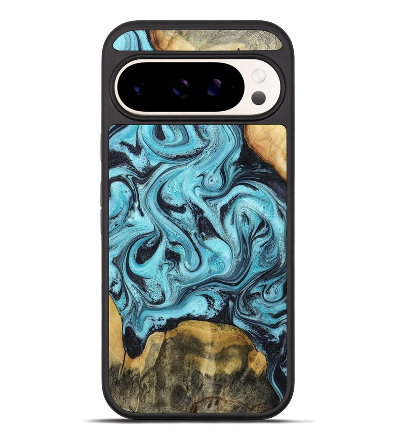 Pixel 10 Pro XL Wood Phone Case - Elisa (Blue, 791844)