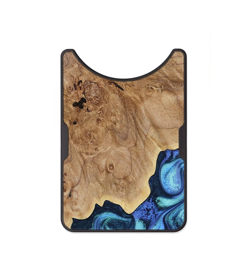 Alloy Wood Wallet - Chosen (Blue, 791846)
