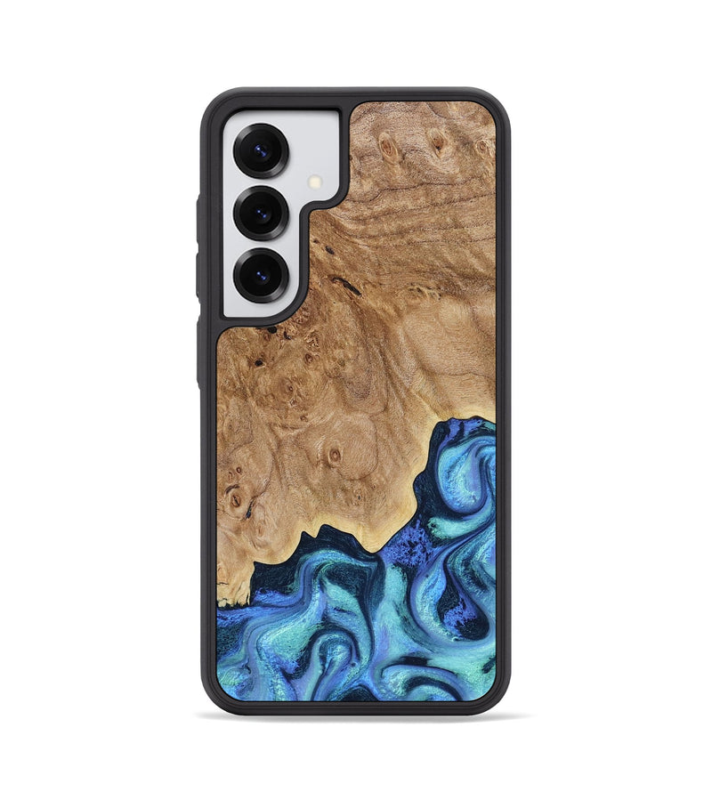 Galaxy S25 Wood Phone Case - Chosen (Blue, 791846)