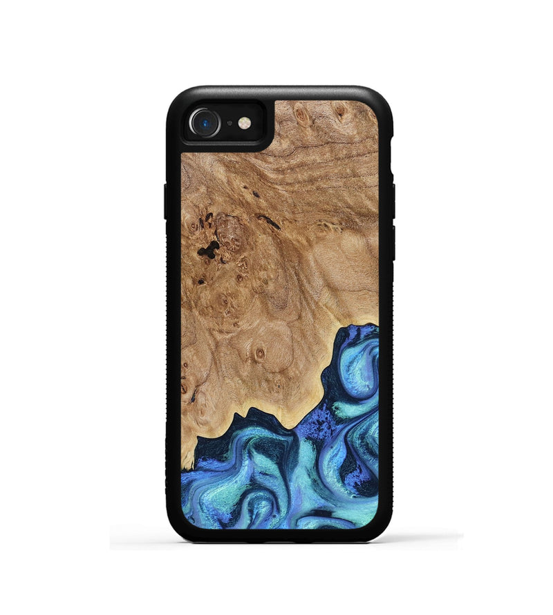 iPhone SE Wood Phone Case - Chosen (Blue, 791846)