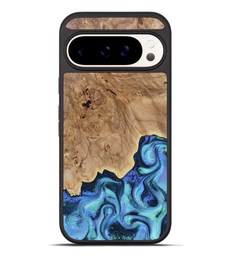 Pixel 10 Pro XL Wood Phone Case - Chosen (Blue, 791846)