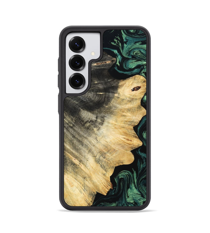 Galaxy S25 Wood Phone Case - Kaycee (Green, 791860)