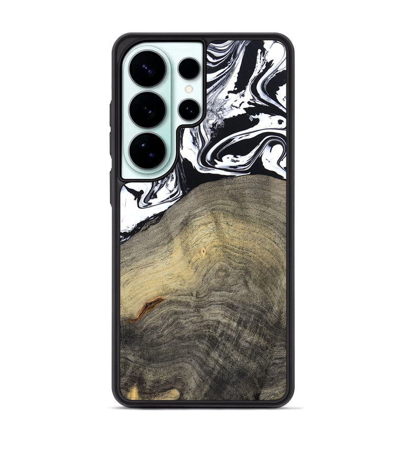 Galaxy S26 Ultra Wood Phone Case - Trent (Black & White, 791914)