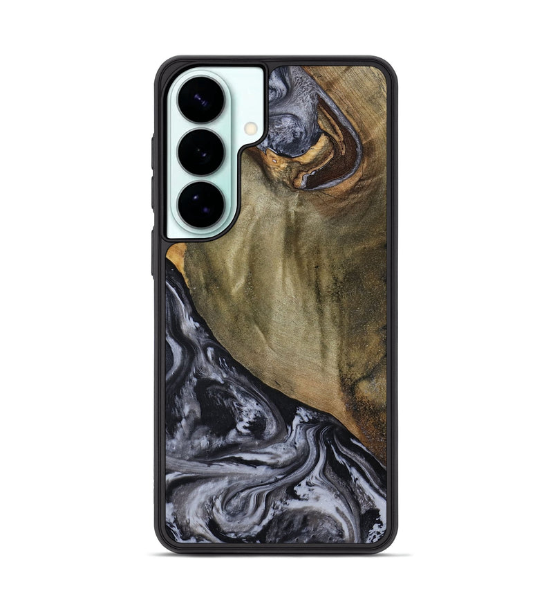 Galaxy S26 Plus Wood Phone Case - Jerri (Black & White, 791915)