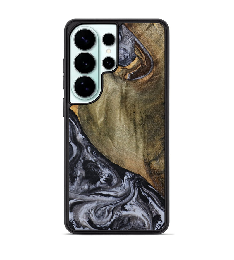 Galaxy S26 Ultra Wood Phone Case - Jerri (Black & White, 791915)