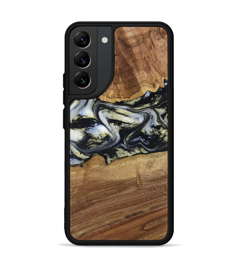 Galaxy S22 Plus Wood Phone Case - Unknown (Black & White, 791916)