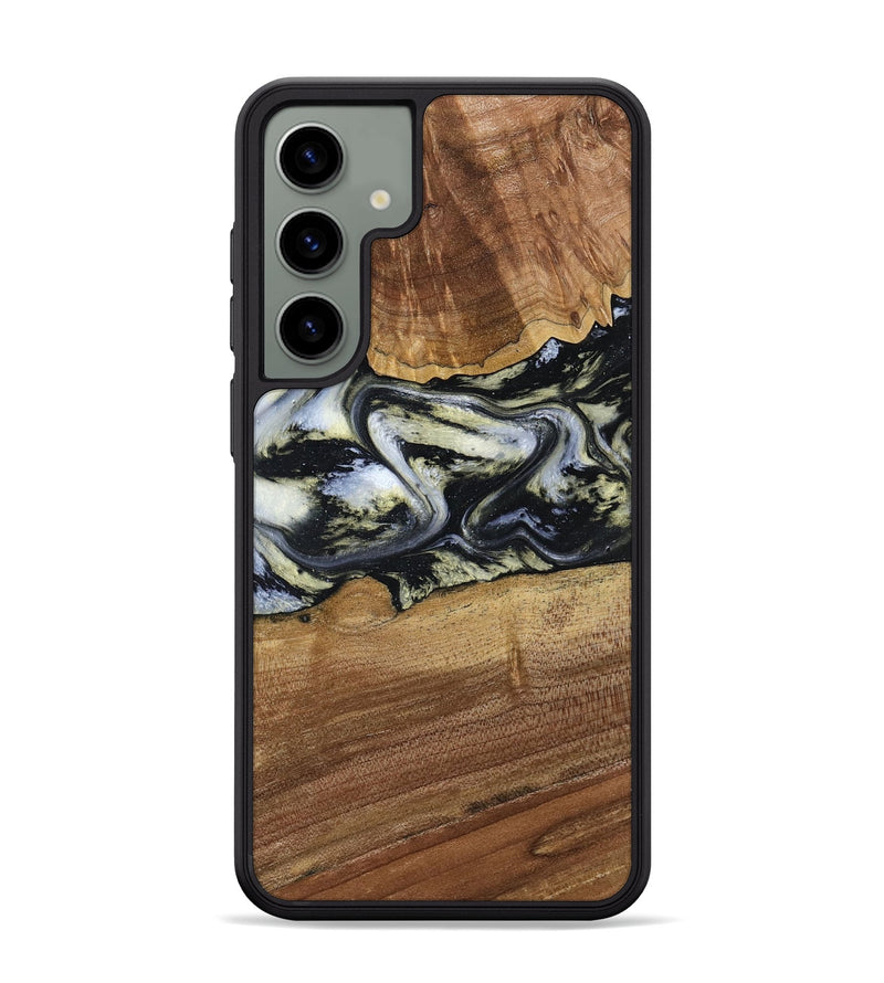 Galaxy S24 Plus Wood Phone Case - Unknown (Black & White, 791916)