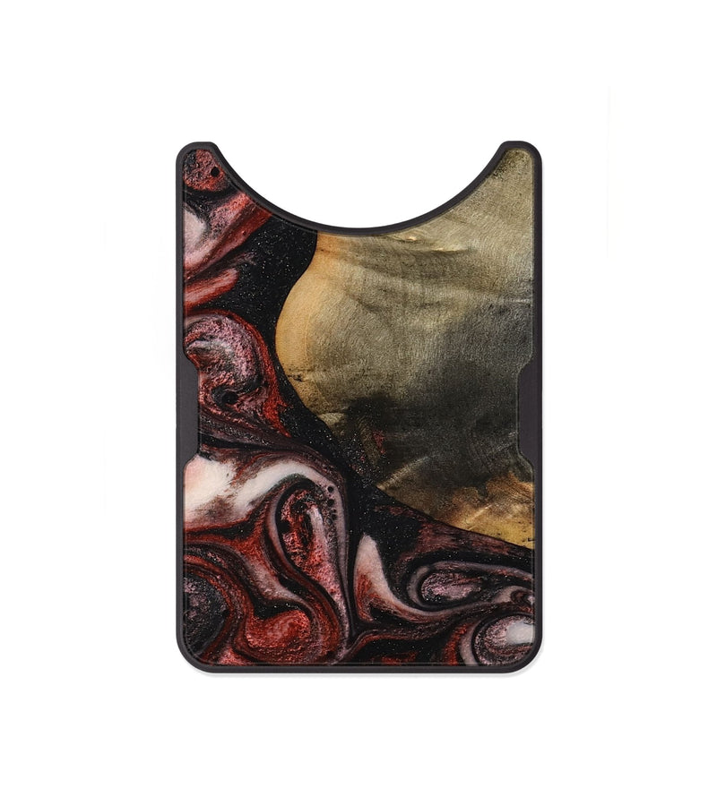 Alloy Wood Wallet - Jalynn (Red, 791937)