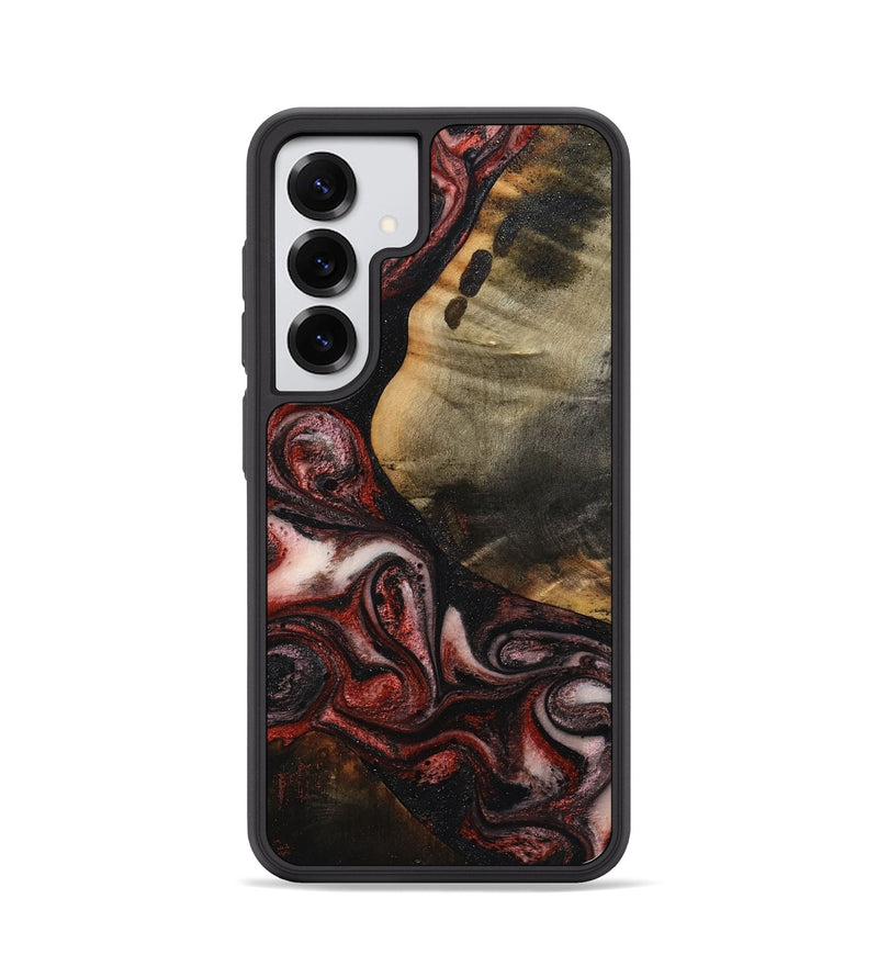 Galaxy S25 Wood Phone Case - Jalynn (Red, 791937)