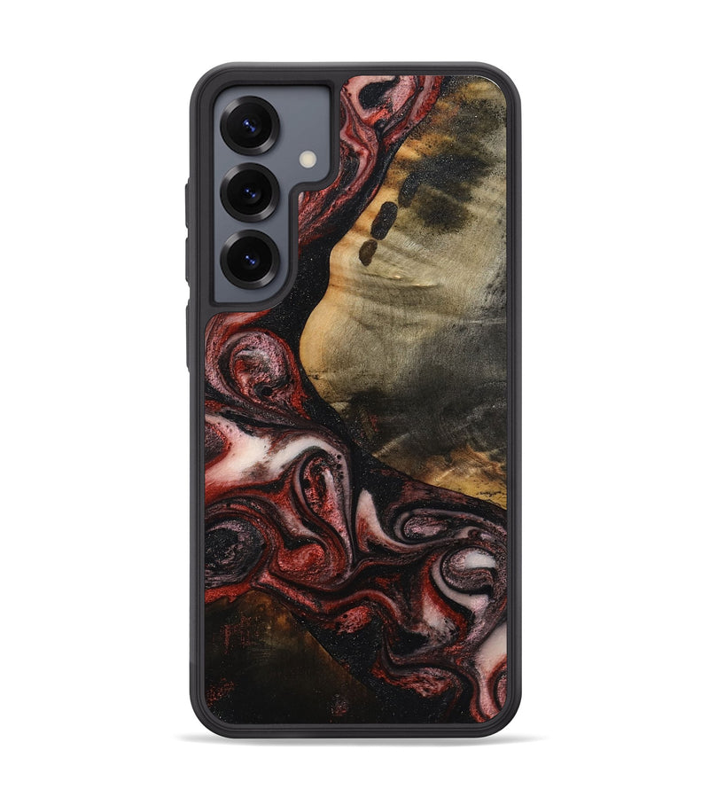 Galaxy S25 Plus Wood Phone Case - Jalynn (Red, 791937)