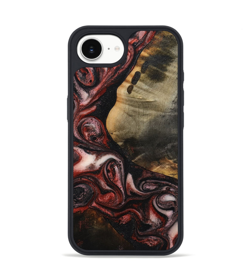 iPhone 16e Wood Phone Case - Jalynn (Red, 791937)
