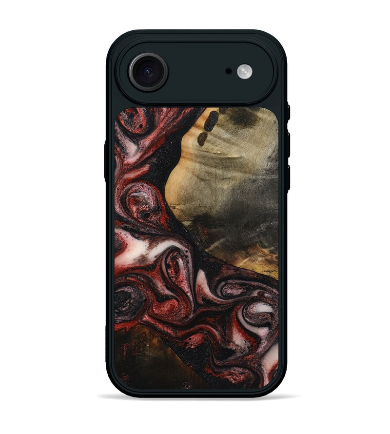 iPhone 17 Air Wood Phone Case - Jalynn (Red, 791937)