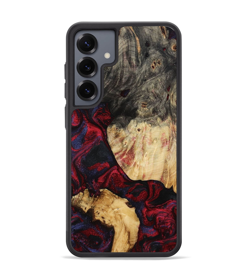 Galaxy S25 Plus Wood Phone Case - Ludie (Red, 791939)