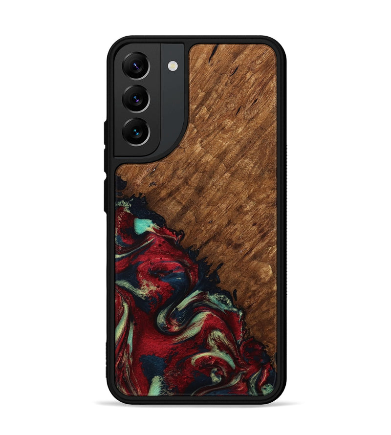 Galaxy S22 Plus Wood Phone Case - Marc (Red, 791940)
