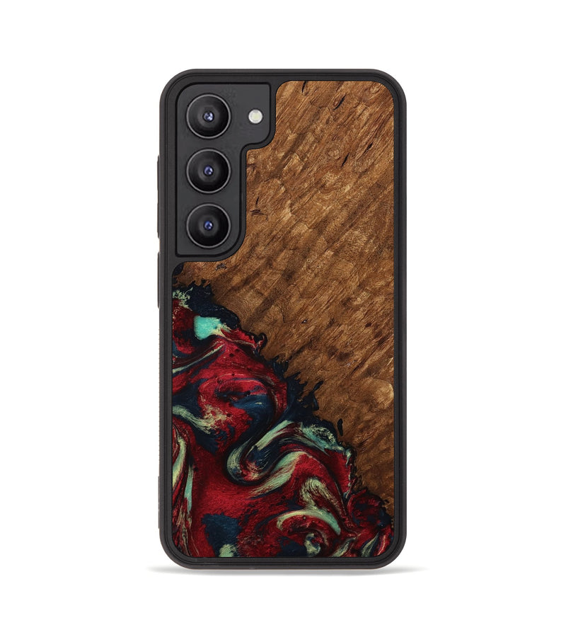 Galaxy S23 Wood Phone Case - Marc (Red, 791940)