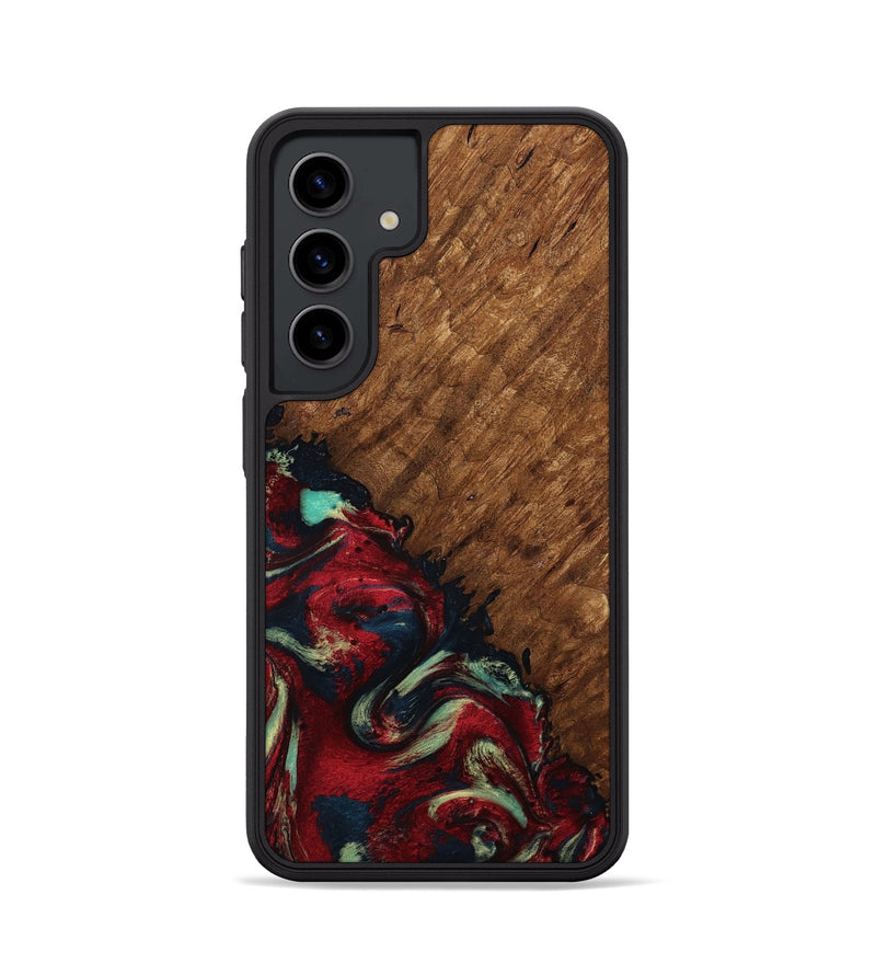 Galaxy S24 Wood Phone Case - Marc (Red, 791940)