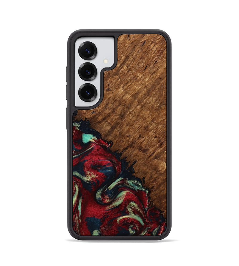 Galaxy S25 Wood Phone Case - Marc (Red, 791940)