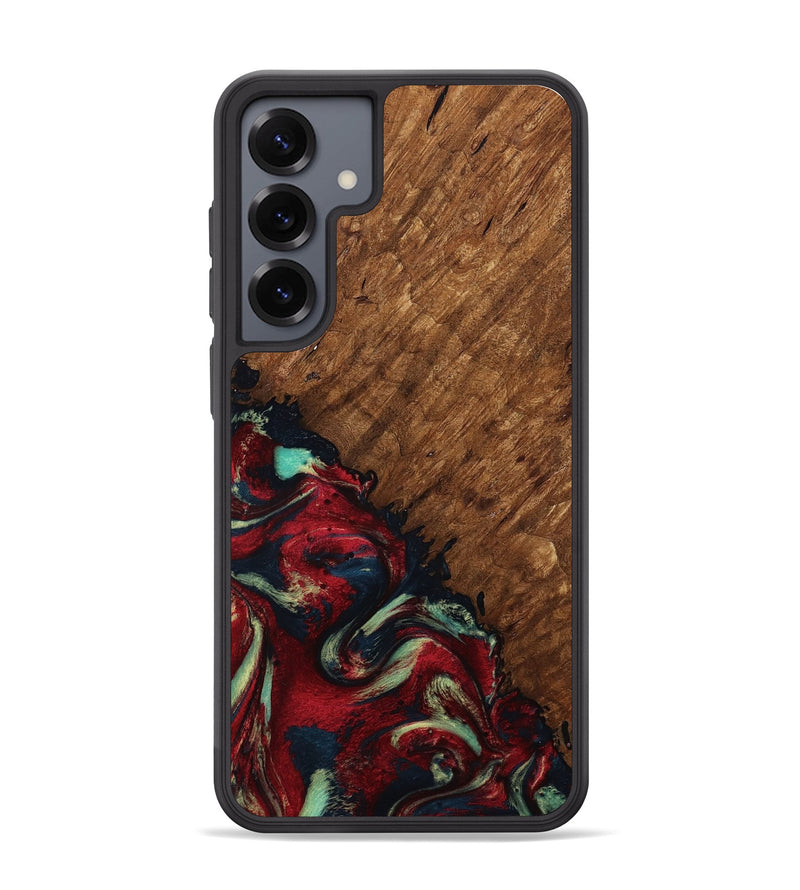 Galaxy S25 Plus Wood Phone Case - Marc (Red, 791940)