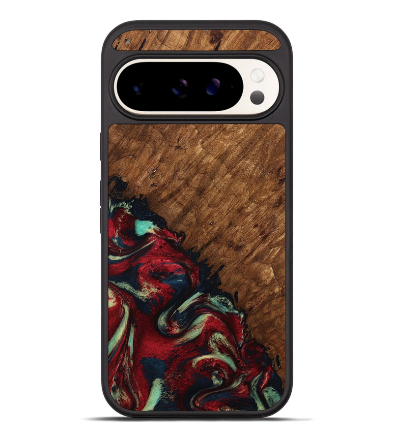 Pixel 10 Pro XL Wood Phone Case - Marc (Red, 791940)
