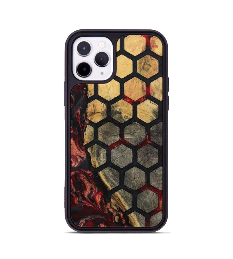 iPhone 11 Pro Wood Phone Case - Haleigh (Pattern, 791979)