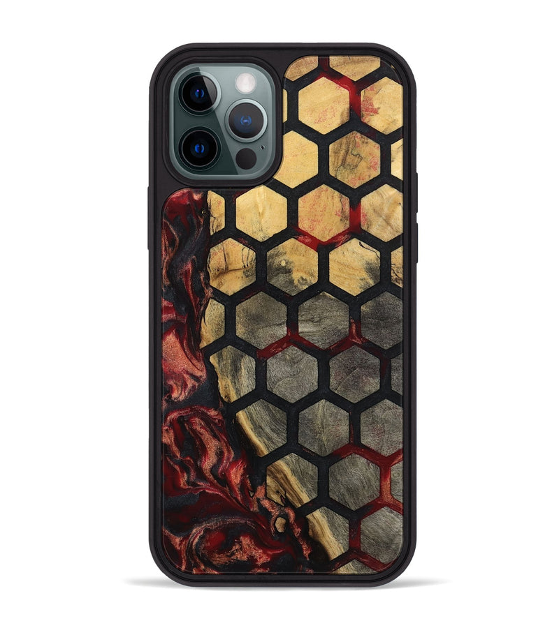 iPhone 12 Pro Max Wood Phone Case - Haleigh (Pattern, 791979)
