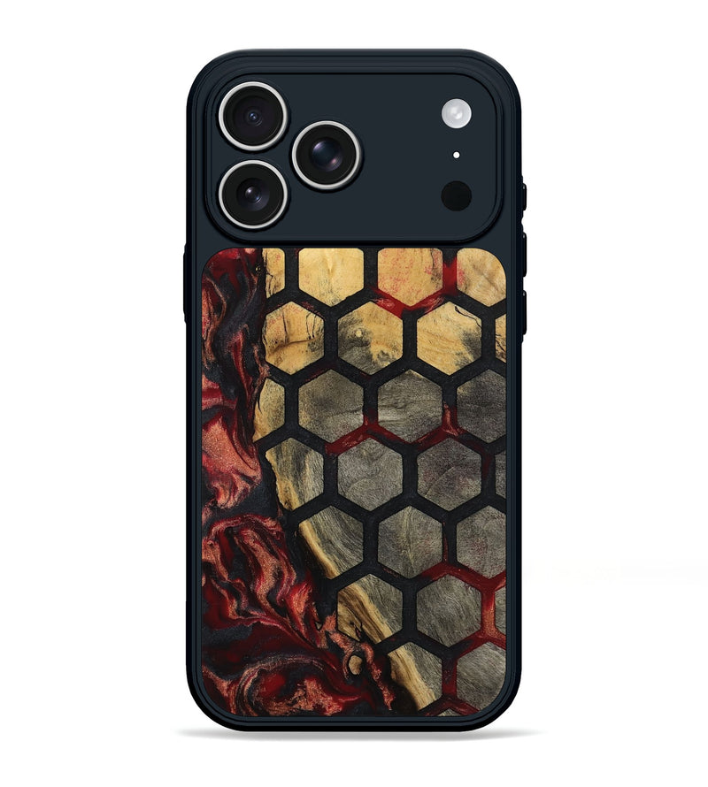iPhone 17 Pro Max Wood Phone Case - Haleigh (Pattern, 791979)