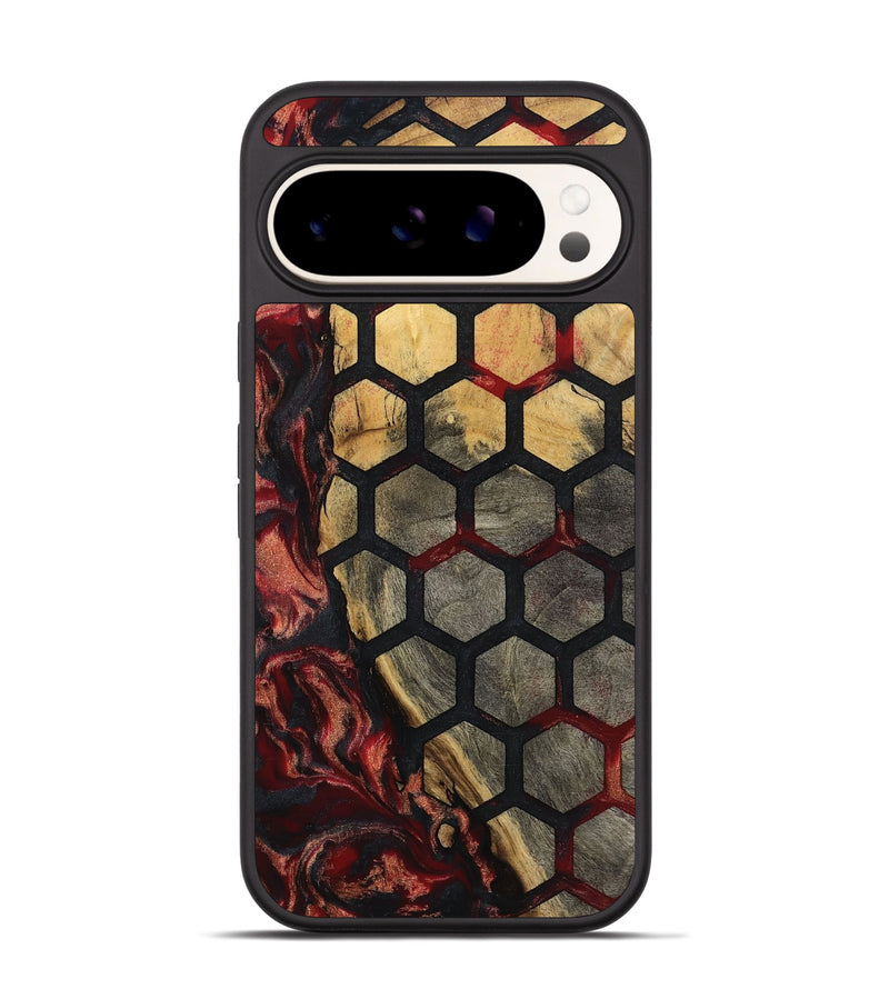 Pixel 9 Wood Phone Case - Haleigh (Pattern, 791979)