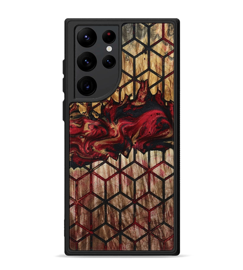 Galaxy S22 Ultra Wood Phone Case - Ted (Pattern, 791980)