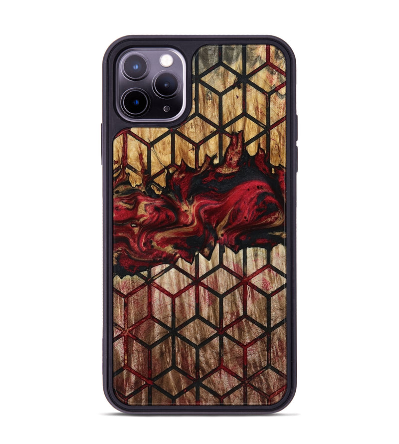 iPhone 11 Pro Max Wood Phone Case - Ted (Pattern, 791980)