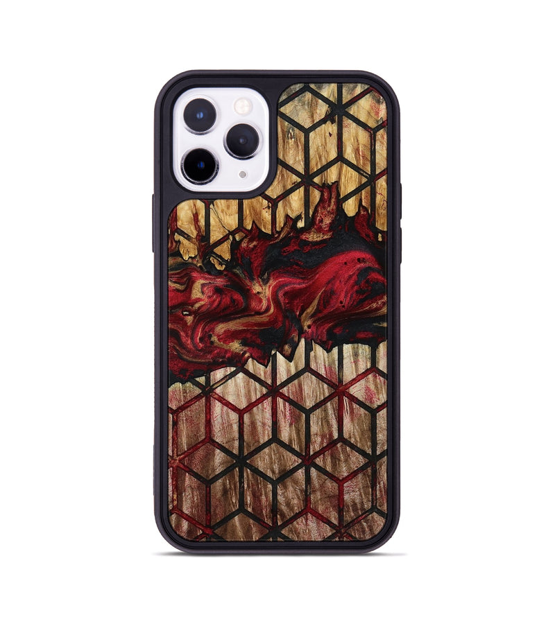 iPhone 11 Pro Wood Phone Case - Ted (Pattern, 791980)